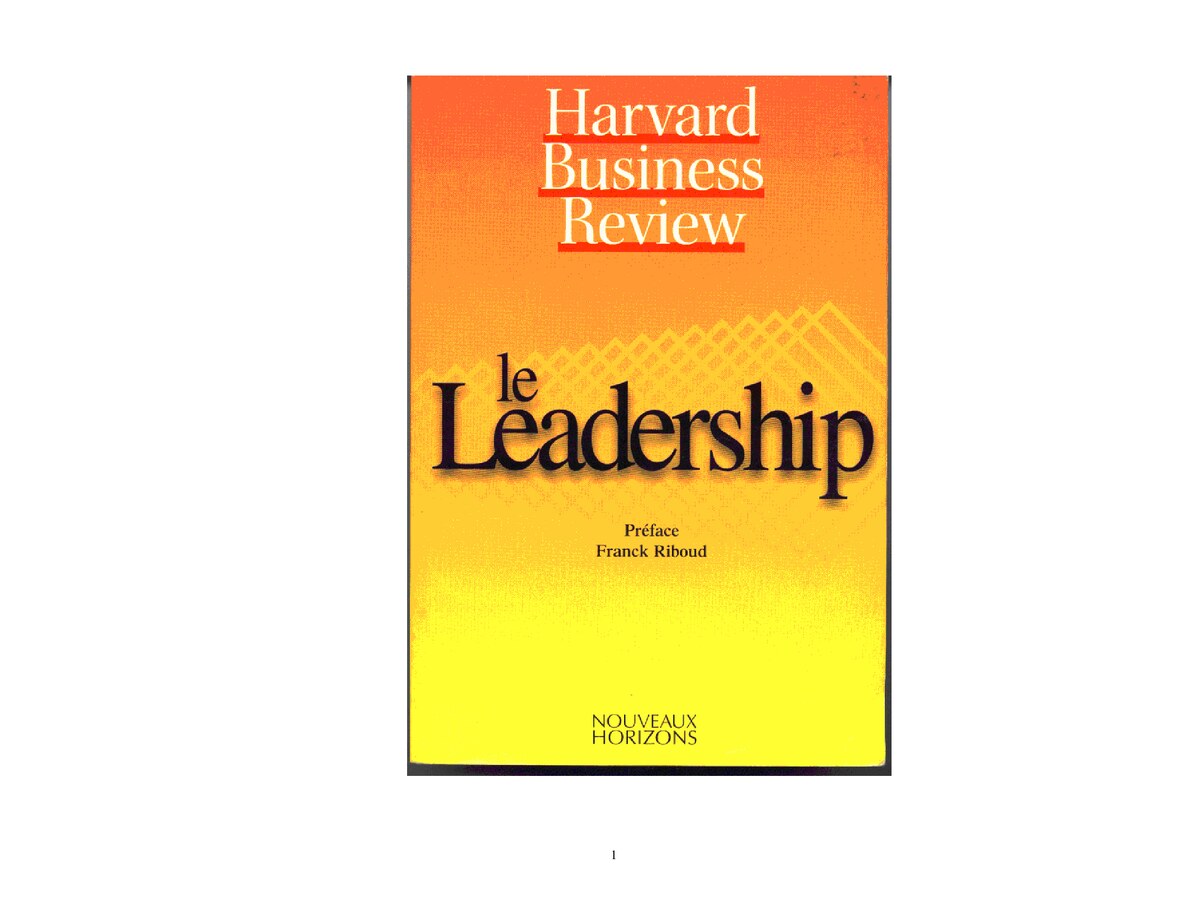 La Boîte à outils du Leadership