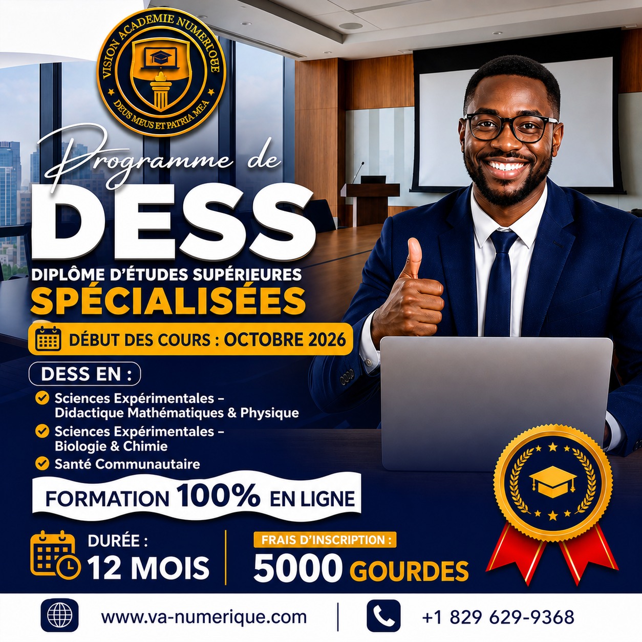 DESS en Didactique de la Biologie et de la Chimie
