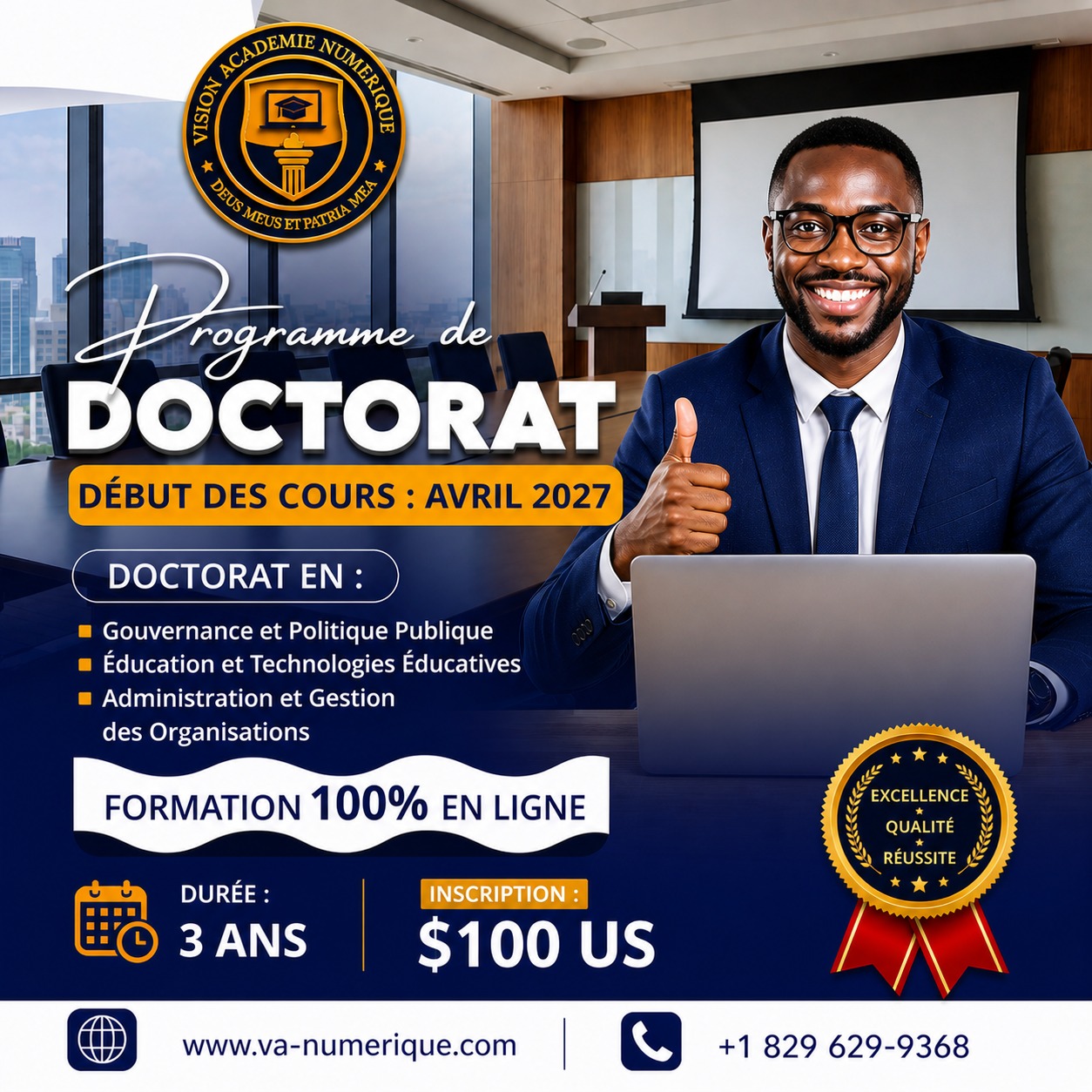 Doctorat Professionnel en Direction de Projet